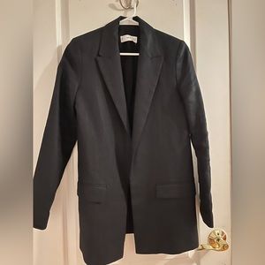 Mango oversized linen blazer size XS